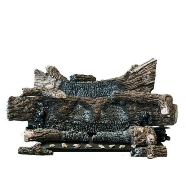 Picture of Buck Stove GL EV100ONAT Natural Gas Ceramic Oak Log Set&#44; 8 Piece