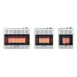 HRW10TN 10000 BTU Infrared Radiant Vent Free Gas Heater with Thermostat, Natural Gas -  Empire