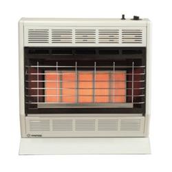 30000 BTU Infrared Natural Gas Heater with VF Hydraulic Thermostat, White -  MAKEITHAPPEN, MA1720162