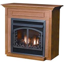 Picture of Empire EMF22DO Standard Cabinet Mantel with Base&#44; Dark Oak