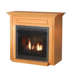 Picture of Empire EMF22O Standard Cabinet Mantel with Base&#44; Oak