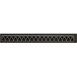 Picture of Empire DVG1ABL Comfort Systems Arch Louvers&#44; Black