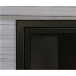 Picture of Empire DF722VBL 1.5 in. Front Bevealed Frame for Boulevard 72 in. Linear Fireplace&#44; Matte Black