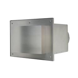 Picture of Empire DVKPM 4 in. Horizontal Power Vent Termination for use on 90 Series DV Fireplaces, Grey