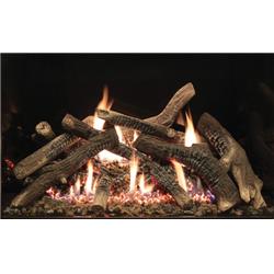Picture of Empire LS30TINF Traditional Charred Ceramic Fiber Log Set, Brown