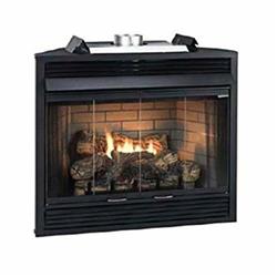 Picture of Empire BVD34FP70LN 34 in. Louver B-Vent Fireplace&#44; Natural Gas