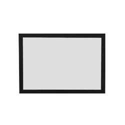 Picture of Empire BWB2BL Rectangle Door Frame with Barrier, Black