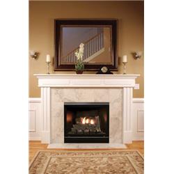 Picture of Empire DVCD36FP71N 36 in. Deluxe Tahoe Clean-Face Direct Vent Fireplace Log Set with Natwith Blower - Intermittent Pilot - Natural Gas