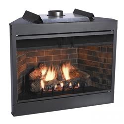 Picture of Empire BVP42FP30FN 42 in. Natural Gas Millivolt Flush Face Log Set