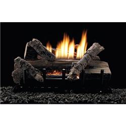 Picture of Empire VFDR18LBWP 18 in. Propane Gas Whiskey River Design Refractory Log&#44; Black - 7 Piece