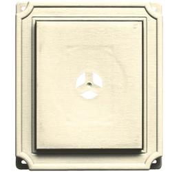 Picture of Empire DVVK4FREVS Rectangular Vinyl Siding Wall Plate & Shield with Round Cap&#44; Beige