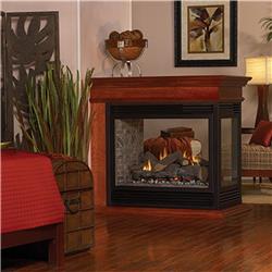 Premium Direct Vent Peninsula 36 Fireplace DVP36PP32EN - Natural Gas