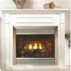 Picture of Empire EMBF3SW Standard Cabinet Mantel with Base&#44; White