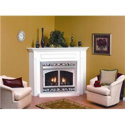 Picture of Empire EMBC1SC Standard Corner Cabinet Mantel with Base&#44; Cherry