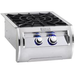 Picture of Fire Magic 19-5B0N-0 Echelon Diamond Built-In Power Burner with Porcelain Cast Iron Grid&#44; Natural Gas