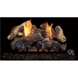 Picture of Monessen BO24-F 24 in. Berkley Oak fiber Ceramic Log Set for Natural Blaze VF 24 in. Burner
