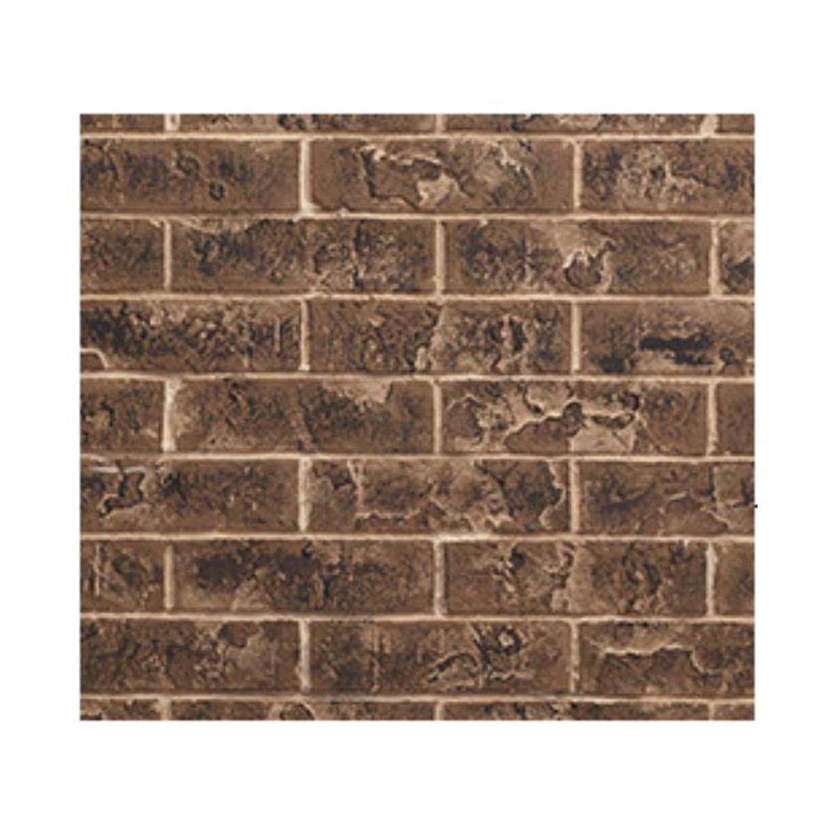 Majestic BRICKST36TB Traditional Brick Interior Panels for See Through, Tavern Brown