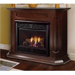 Picture of Monessen BWC300-U-A Barrington Wood Cabinet Fireplace, Unfinished - Size 300