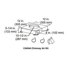 Majestic  Chimney Air Kit