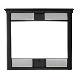 CFX32TFB Transitional Front Fireplace for 32 in. Symphony & VFC32, Black