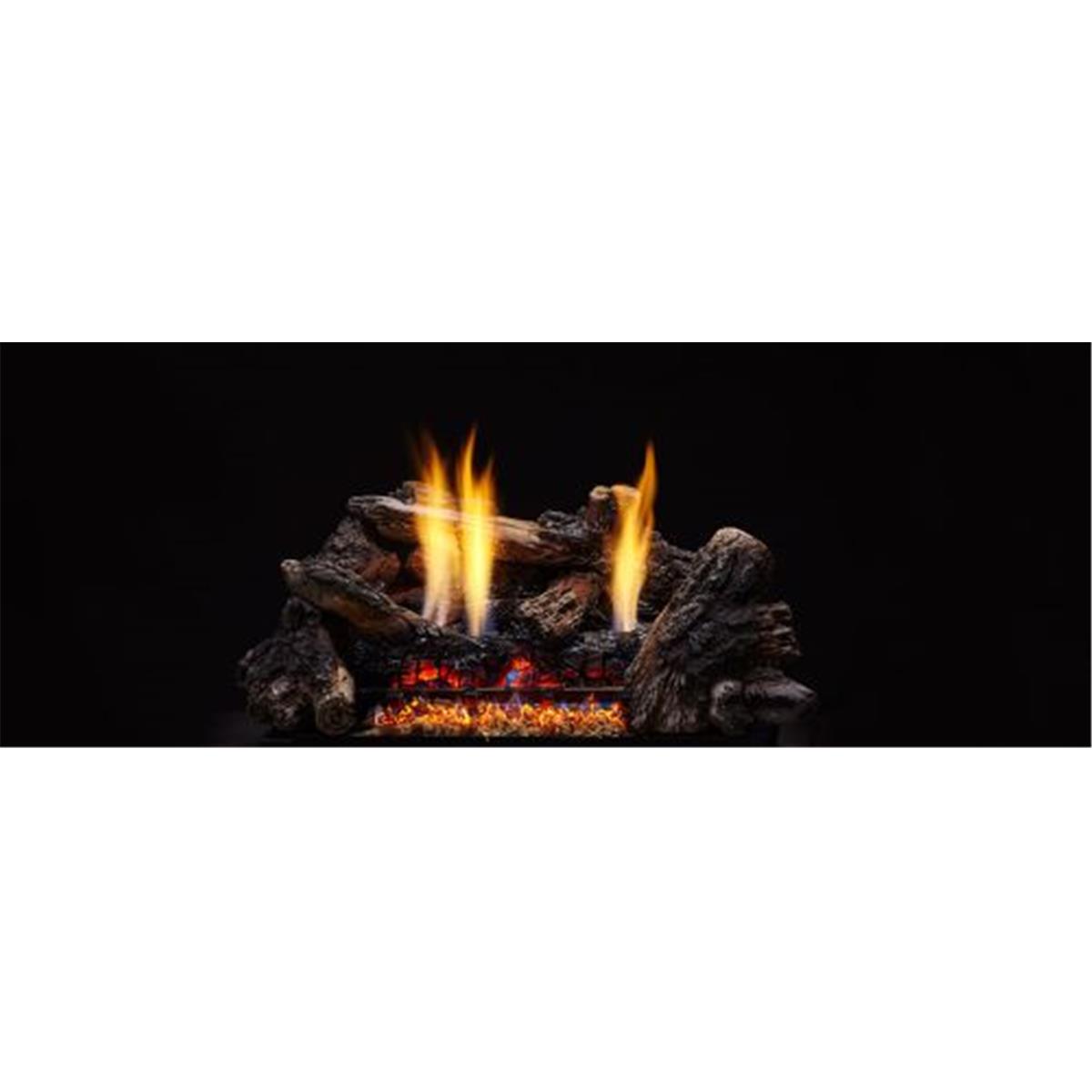 Picture of Majestic CR18-H 18 in. Burncrete Hybrid Charisma Log Set with Glow Getter Burner - 8 Piece
