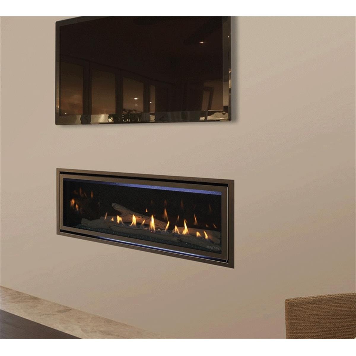 Majestic JADE42IL-B Jade 42 in. Direct Vent Gas Fireplace with IntelliFire Touch Ignition System -  Majestic Pet Products