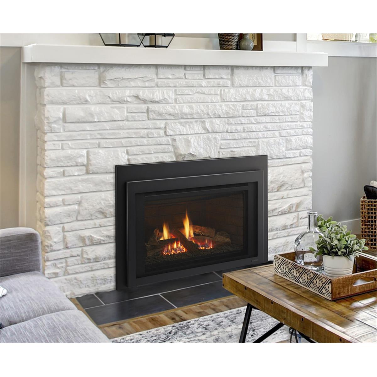 Picture of Majestic JASPER30IN 30 in. Jasper Medium Direct Vent Gas Insert with IPI ignition Natural Gas System