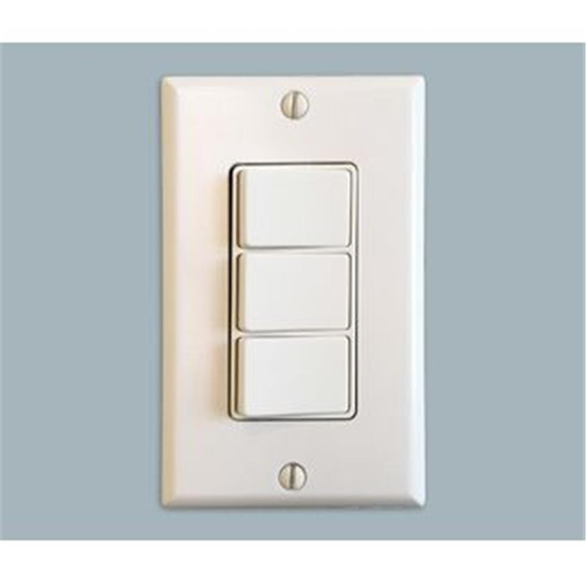 Majestic LED-SWITCH 3 Toggle Wall Switch for Multi-Color Selection -  Majestic Pet Products