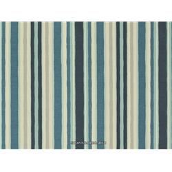 Picture of Covington UNIQUE S-593 Printed Unique Stripe 593 Fabric, Colby Blue