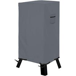 Picture of Covers &amp; All ES-M-Grey-03 12 oz Heavy Duty Electric Waterproof Outdoor Square Grill Smoker Cover  Grey - 25 x 22 x 41 in.