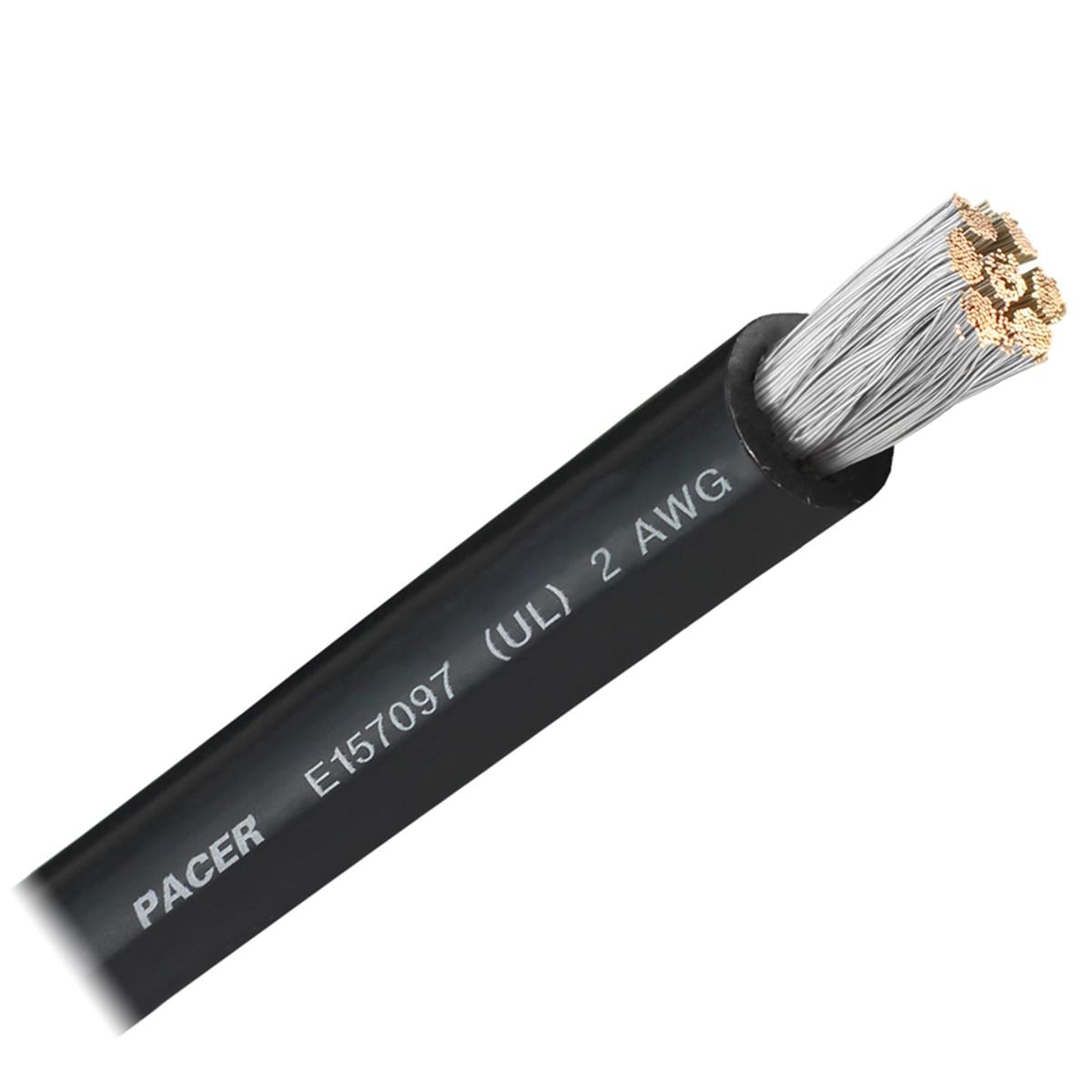 2 Awg Pacer Battery Cable, Black