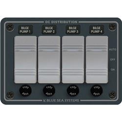 Blue Sea Contura 4 Bilge Pump Control Panel