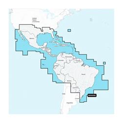 Picture of Garmin 010-C1285-20 Navionics Plus NSSA004L - Mexico&#44; the Caribbean to Brazil - Inland & Coastal Marine Chart