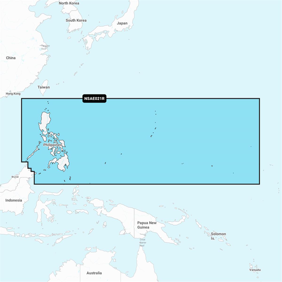 Picture of Garmin 010-C1219-20 Philippines Navionics & Nsae021R Marine Chart Map