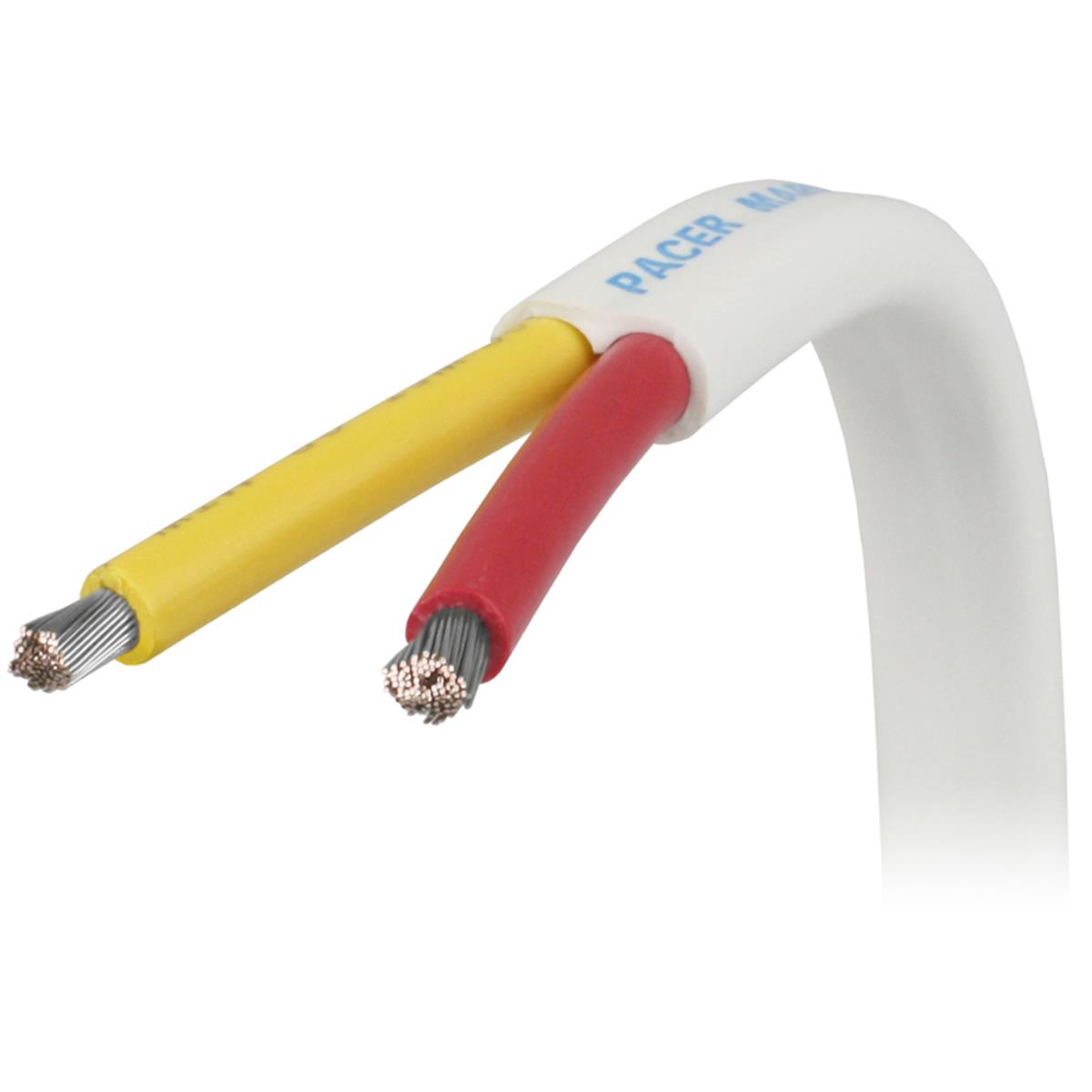 W12-2RYW-FT 12-2 Awg Safety Duplex Cable - Red & Yellow