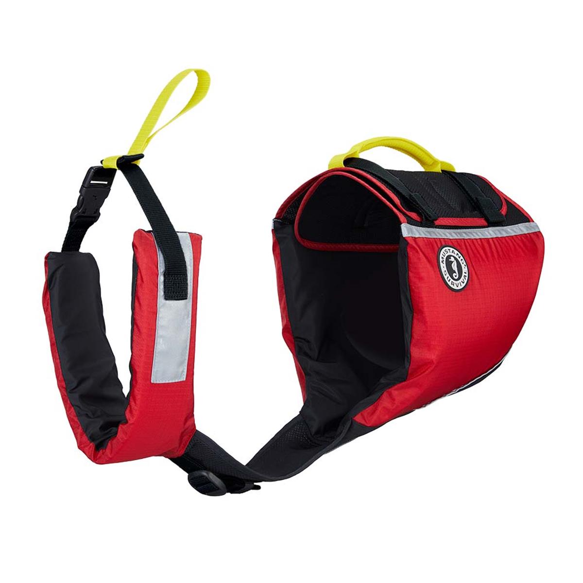 MV5020-123-XS-216 Underdog Foam Flotation PFD, Red & Black - Extra Small