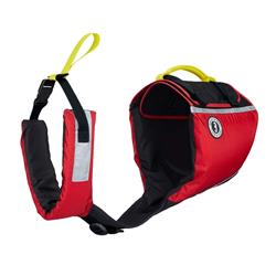 MV5020-123-L-216 Underdog Foam Flotation PFD, Red & Black - Large