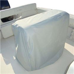 Carver Poly-Flex II Universal Leaning Post Cover - 47inH x 41inW x 24inD - Grey