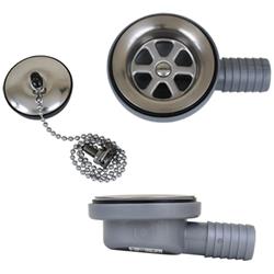 10306P 1 in. Outlet Low Profile Shower Drain Stopper