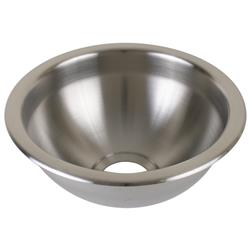 Picture of Scandvik 10924 9 x 4 in. Stainless Steel Sink Basin, Brushed Finish