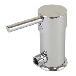 16201 0.375 & 0.5 in. Fittings Deck Mount Minimalistic Compact Single Level Mixer for Shower