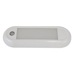 7 in. Oval Dome Light with Switch & Dimming for Boat Outfitting - 12 & 24V
