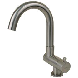 74125 Nordic Folding Stainless Steel J-Spout Water Tap Faucets