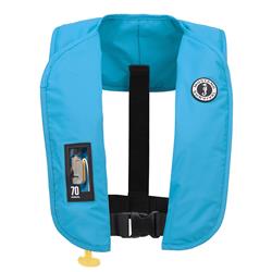 MD4041-268-0-202 MIT 70 Manual Inflatable Flotation Devices for Boat, Azure Blue