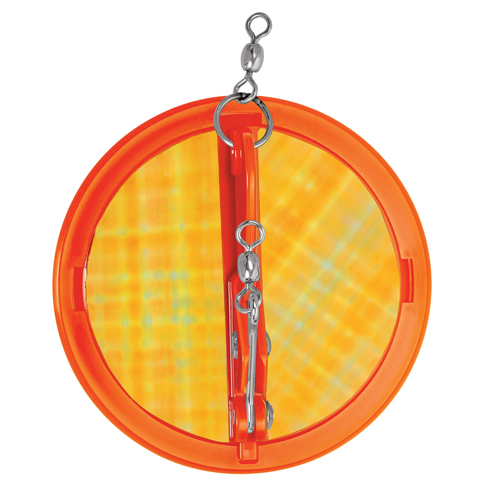 3.25 in. Fire Dipsy Diver - Silver Bottom Moon Jelly