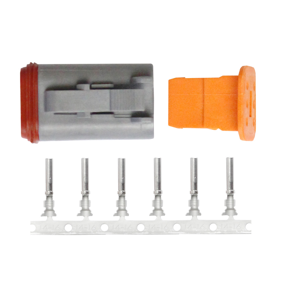 14-18 AWG DT Deutsch Plug Repair Kit - 6 Position