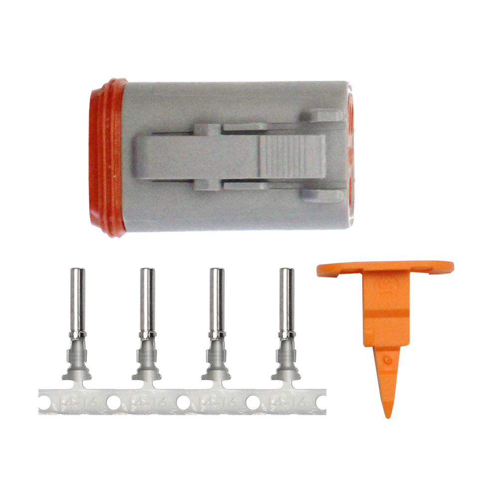 14-18 AWG DT Deutsch Plug Repair Kit - 4 Position