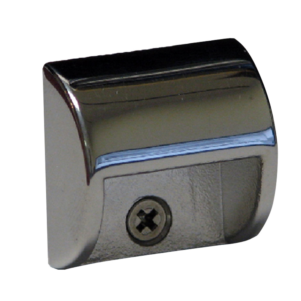 10-16V DC Andros Polished Non-Dimming Stainless Steel Finish Courtesy Light - Red