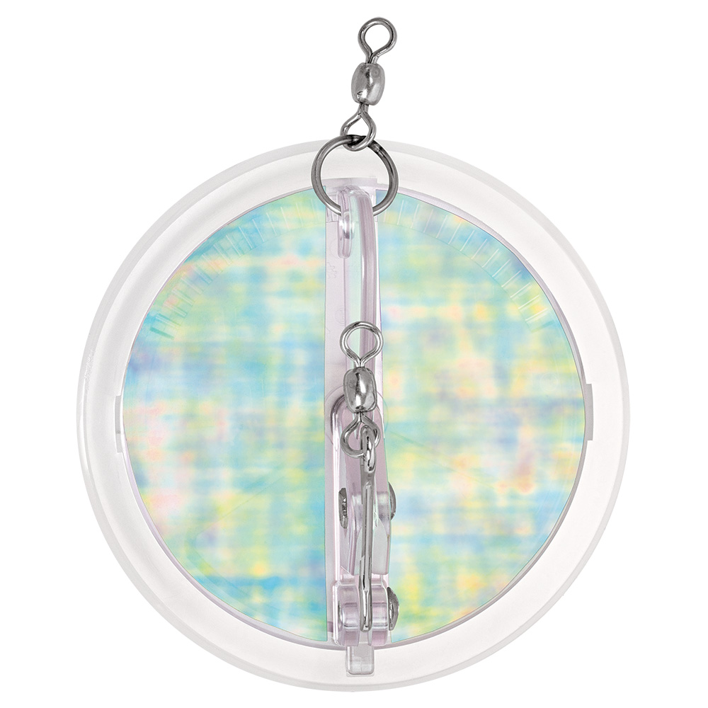 3.25 in. Dipsy Diver - Clear Bottom UV Moon Jelly