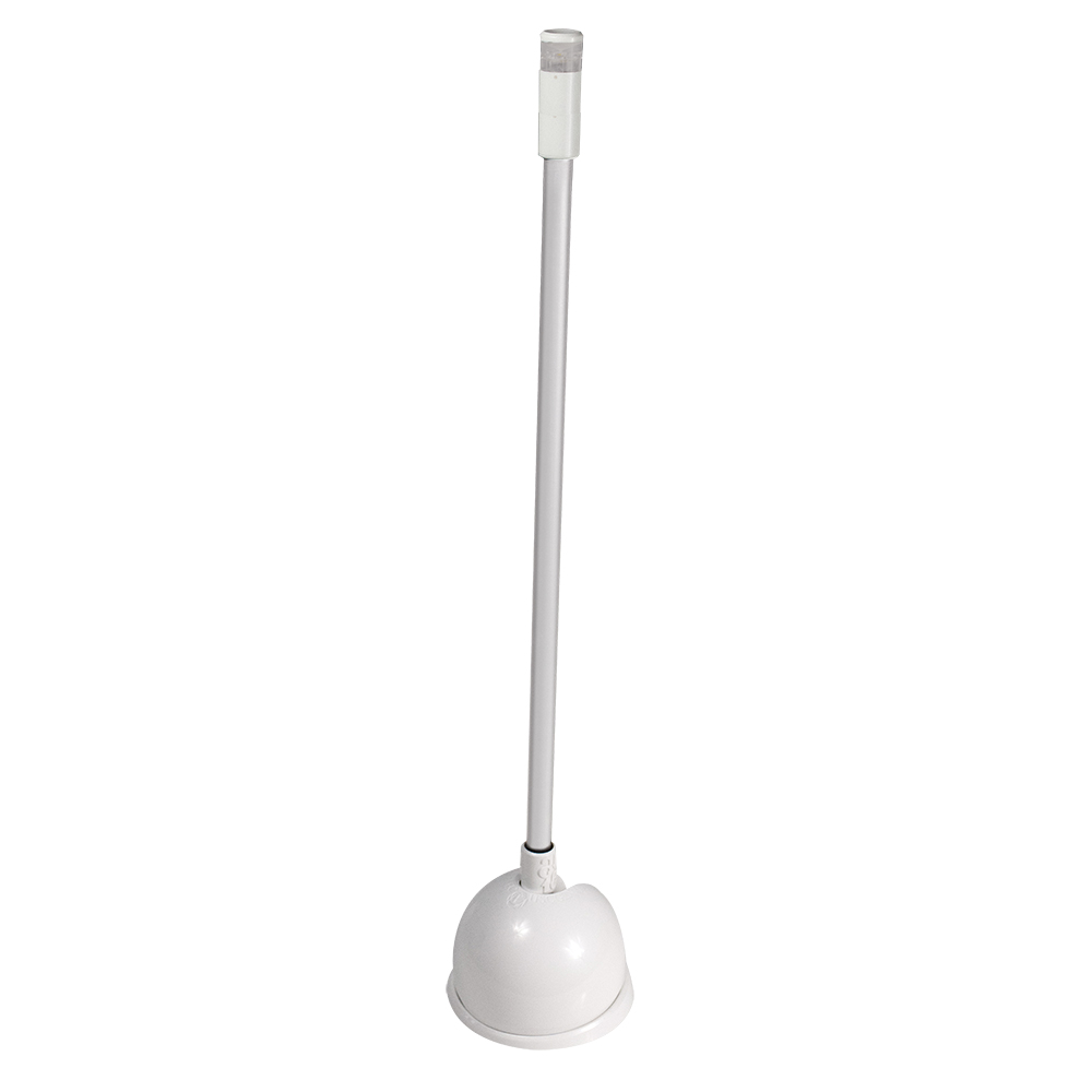 12 in. Shaft Base Contour Anchor Light - White
